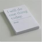 Picture of One Thing Notepad